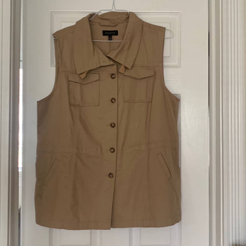 Talbots cotton vest